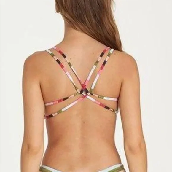 Billabong strappy bikini top NWT - Picture 4 of 5